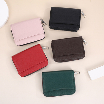 Bevis PU kártyatartó, uniszex, poliészter béléssel, tárolási funkcióval