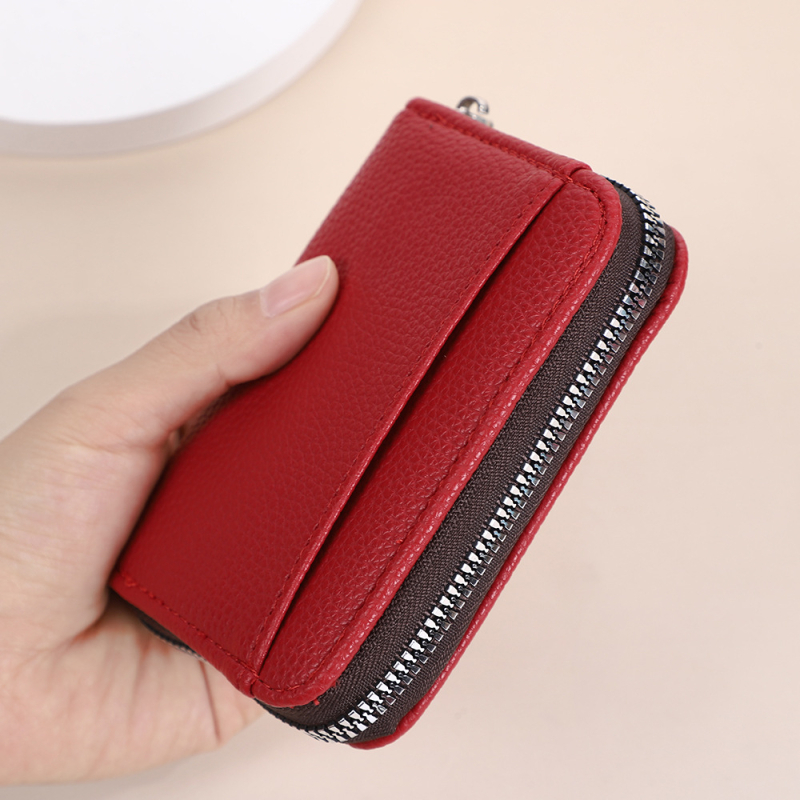 Bevis PU kártyatartó, uniszex, poliészter béléssel, tárolási funkcióval