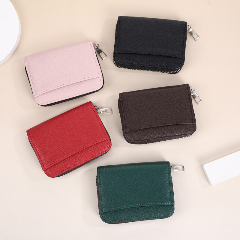 Bevis PU kártyatartó, uniszex, poliészter béléssel, tárolási funkcióval