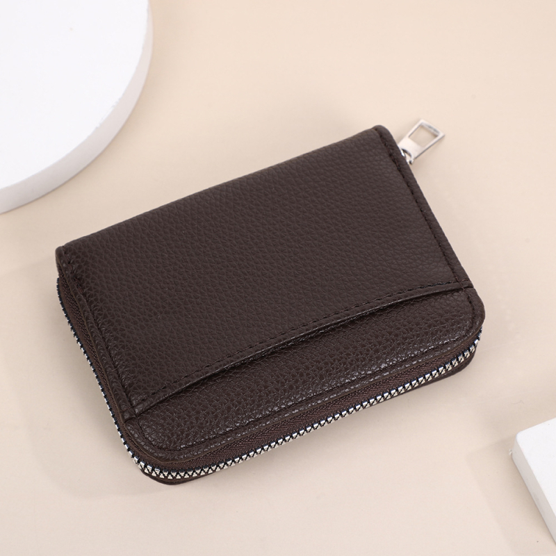 Bevis PU kártyatartó, uniszex, poliészter béléssel, tárolási funkcióval