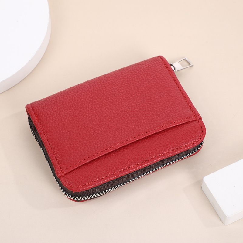 Bevis PU kártyatartó, uniszex, poliészter béléssel, tárolási funkcióval