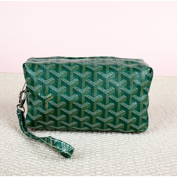 PU kožna clutch torba, unisex, za dnevnu upotrebu, prozračna podstava od poliestera