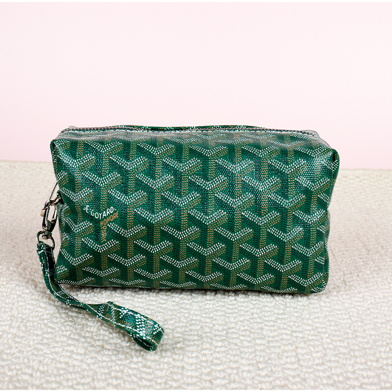PU kožna clutch torba, unisex, za dnevnu upotrebu, prozračna podstava od poliestera