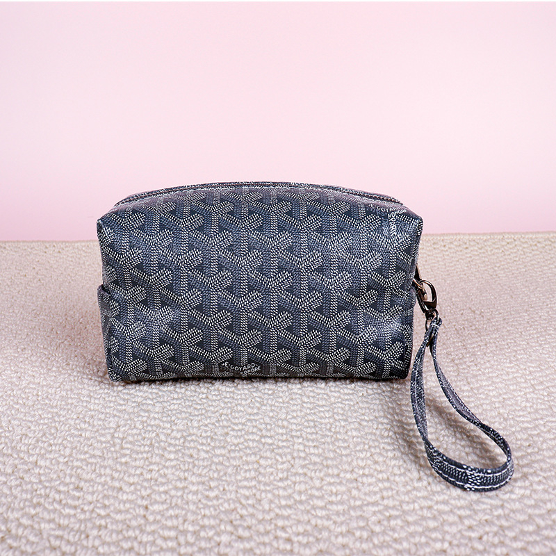 PU kožna clutch torba, unisex, za dnevnu upotrebu, prozračna podstava od poliestera
