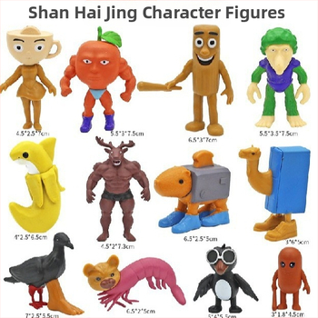 PVC kľúčenka z Guangdongu, balená v sieťovom vrecku, obrázok anime, výhradný cezhraničný dodávateľ