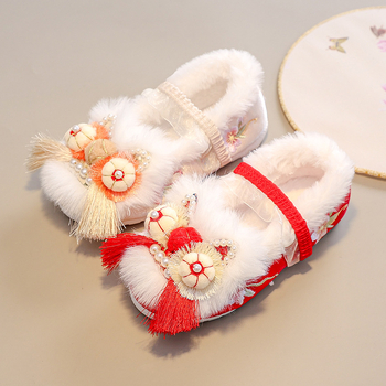 Ghete pentru copii, partea superioară din satin, căptușeală din fleece, talpă din cauciuc antiderapant, închidere cu bandă elastică