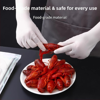 Γάντια κουζίνας από νιτρίλιο, κατάλληλα για τρόφιμα, παχύτερα, αδιάβροχα, για πλύσιμο πιάτων