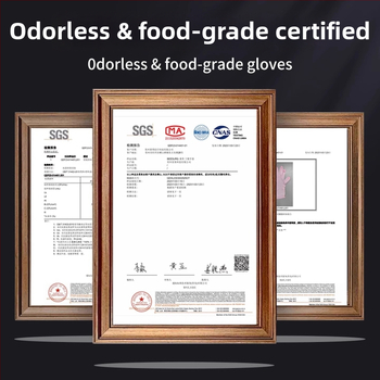 Γάντια κουζίνας από νιτρίλιο, κατάλληλα για τρόφιμα, παχύτερα, αδιάβροχα, για πλύσιμο πιάτων