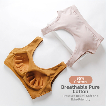 Τοπ χωρίς τιράντες με περίδεση στο στήθος, πλήρεις cups, βαμβάκι 90–95%, push-up, διαμόρφωση πλάτης