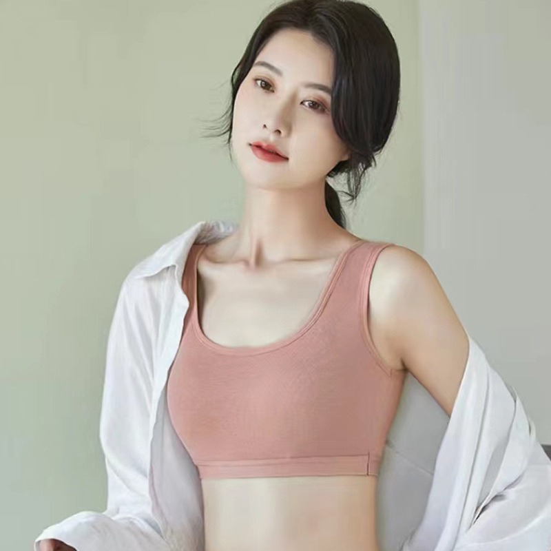 Τοπ χωρίς τιράντες με περίδεση στο στήθος, πλήρεις cups, βαμβάκι 90–95%, push-up, διαμόρφωση πλάτης