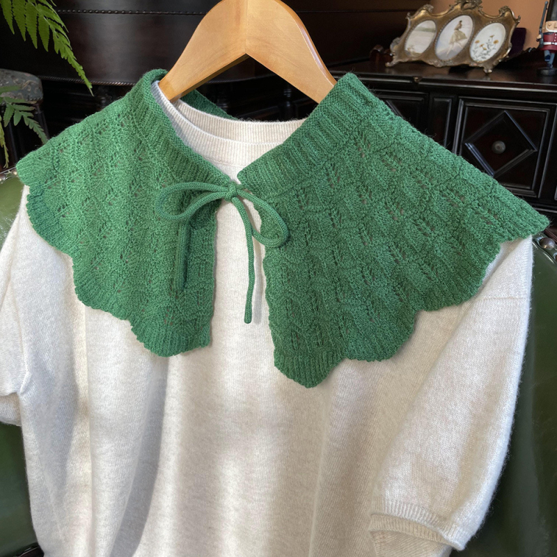 Kötött babakor Galléros kendő, gyapjú, warp-knit, egyszínű, őszi-téli 2023