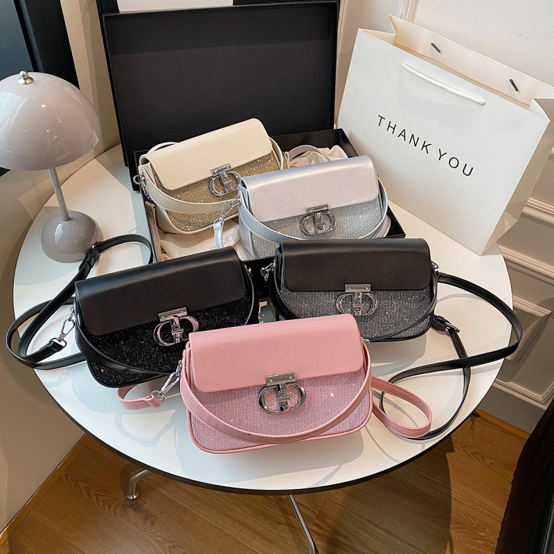 Nylon Crossbody torba, ulični stil, horizontalnog kvadratnog oblika, zatvarač, podstava od poliester materijala