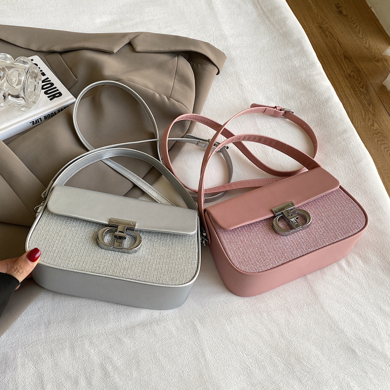Nylon Crossbody torba, ulični stil, horizontalnog kvadratnog oblika, zatvarač, podstava od poliester materijala