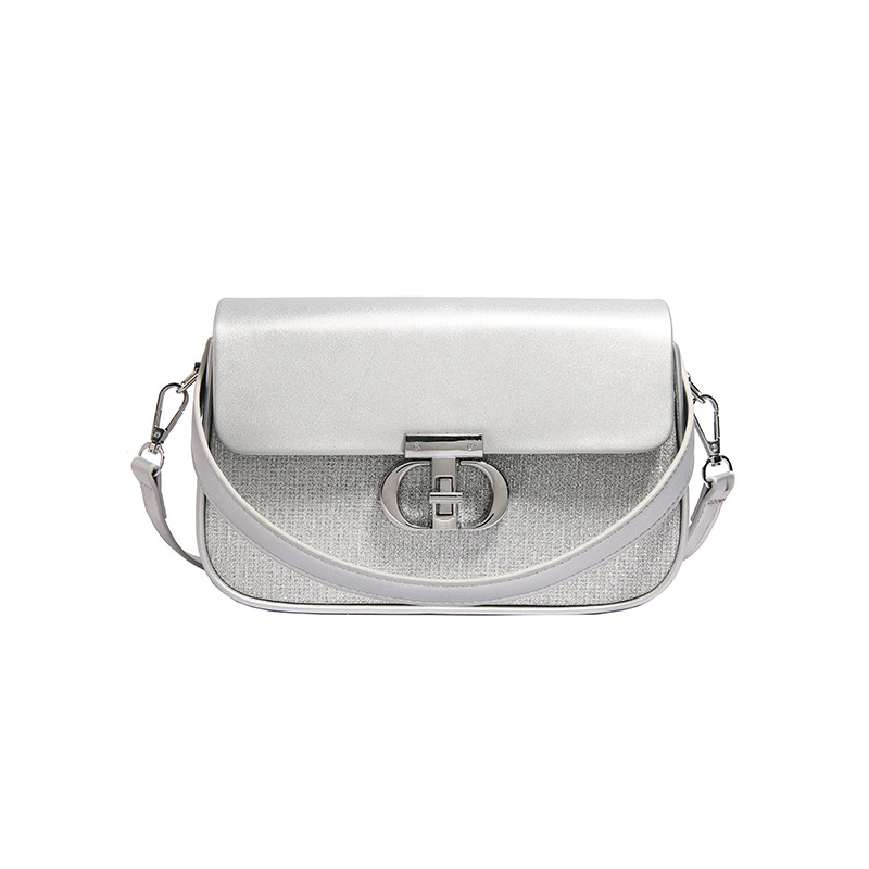 Nylon Crossbody torba, ulični stil, horizontalnog kvadratnog oblika, zatvarač, podstava od poliester materijala