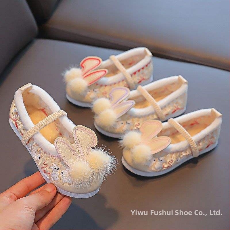 Ručne tkané cipele, kineskog stila, s podignutim vrhom prsta, Slip-On, gornji dio od pamuka