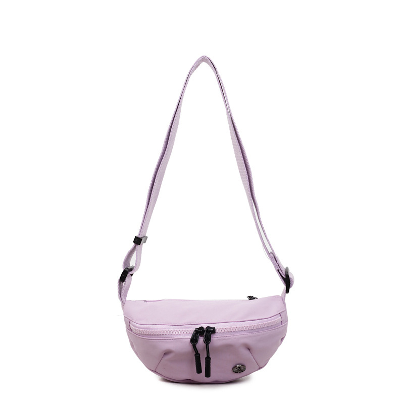 Γυναικεία τσάντα crossbody σε street style, Oxford ύφασμα, νάιλον επένδυση, κλείσιμο με φερμουάρ, θήκη για κινητό, με έναν ιμάντα