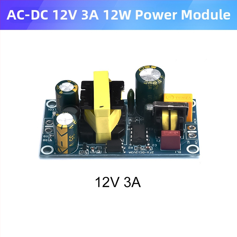 Стъпков понижаващ стабилизиращ захранващ модул, вход 220V AC, изходи 3.3/5/9/12/24V, 700mA, с превключваща захранваща схема