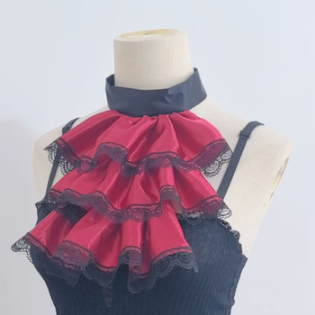 Lace Ruff Collar – dodatak za cosplay i studijsko fotografiranje; Materijal: poliester vlakno; Uzorak: čipka; Porijeklo: Jinhua; Sezona: Proljeće 2023; Pakiranje: Pojedinačno pakiranje.