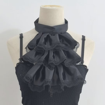 Lace Ruff Collar – dodatak za cosplay i studijsko fotografiranje; Materijal: poliester vlakno; Uzorak: čipka; Porijeklo: Jinhua; Sezona: Proljeće 2023; Pakiranje: Pojedinačno pakiranje.