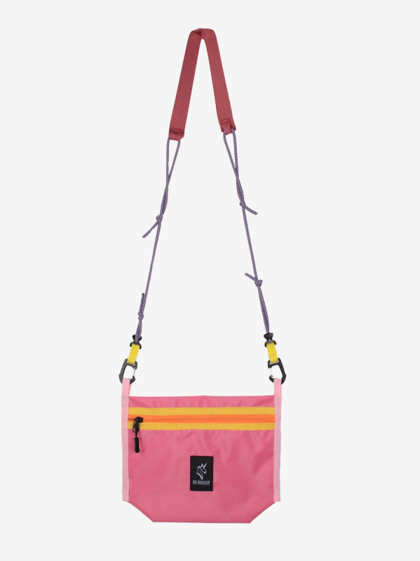 Crossbody torba, ulični stil, Oxford tkanina, vodoravni kvadratni oblik, zatvarač, poliester podstava.