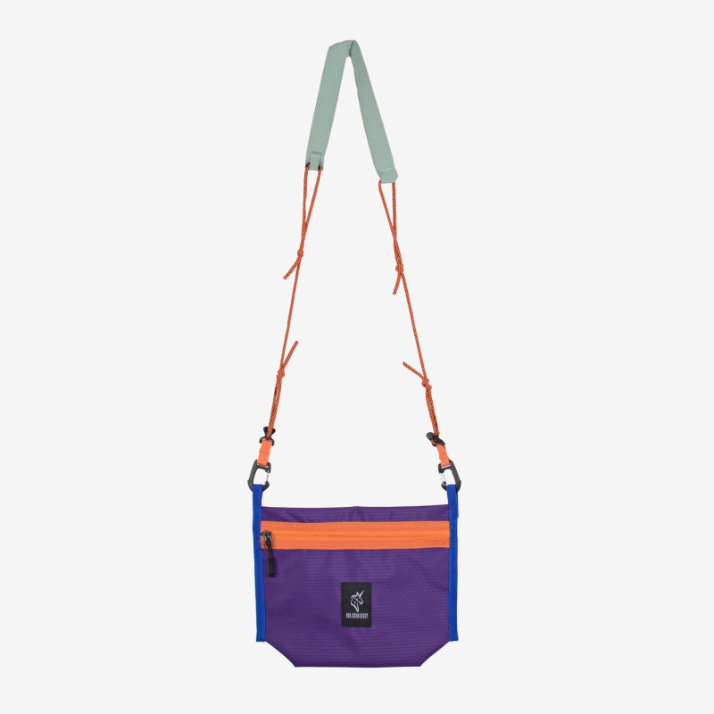 Crossbody torba, ulični stil, Oxford tkanina, vodoravni kvadratni oblik, zatvarač, poliester podstava.