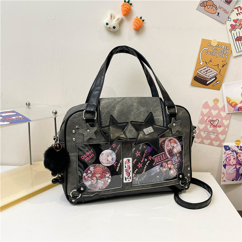 Torba preko ramena / crossbody - Izvorni dizajn, Oxford platno, Poliester podstava, Horizontalni kvadratni oblik, Zatvaranje zipom, Dvostruke naramenice, Za svakodnevnu upotrebu