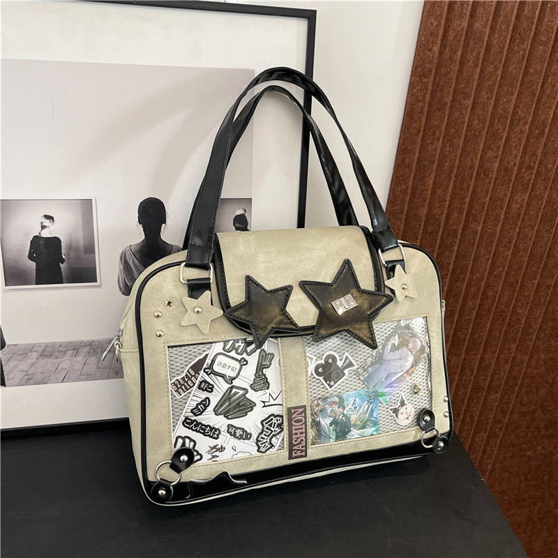 Torba preko ramena / crossbody - Izvorni dizajn, Oxford platno, Poliester podstava, Horizontalni kvadratni oblik, Zatvaranje zipom, Dvostruke naramenice, Za svakodnevnu upotrebu