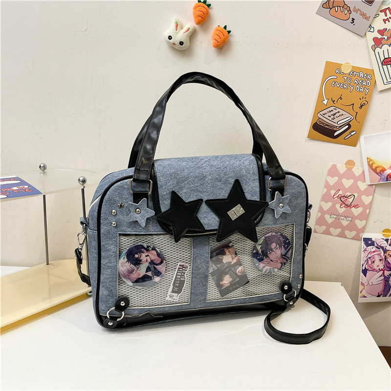 Torba preko ramena / crossbody - Izvorni dizajn, Oxford platno, Poliester podstava, Horizontalni kvadratni oblik, Zatvaranje zipom, Dvostruke naramenice, Za svakodnevnu upotrebu