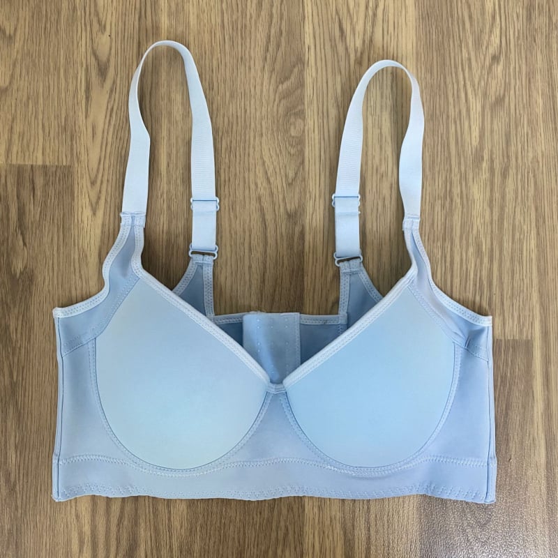 Sutien fără cusături Push-Up, cupe 3/4, cupe modelate subțiri, material nylon, căptușeală din spandex