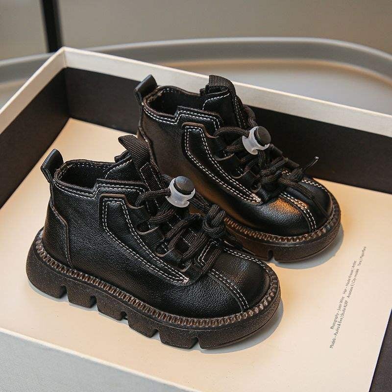 Detské zimné topánky 1-3 roky – fleecová podšívka, horný materiál umeľá koža, podrážka s bublinkami