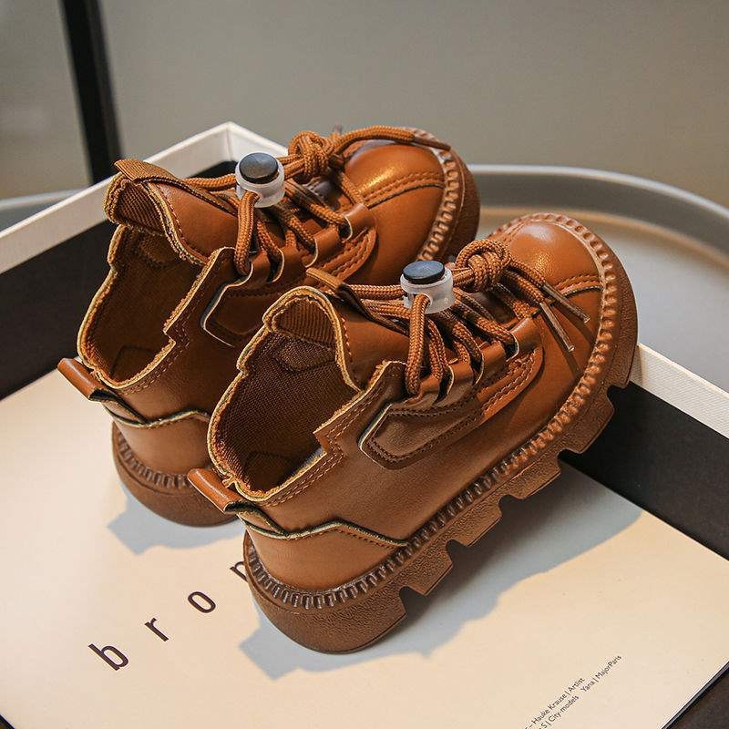 Detské zimné topánky 1-3 roky – fleecová podšívka, horný materiál umeľá koža, podrážka s bublinkami