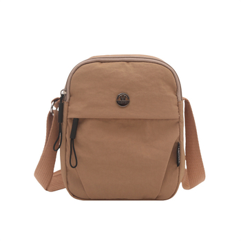 Notelli street-style torba preko ramena od Oxford materijala, vodootporna, kompaktnog horizontalno kvadratnog oblika, zatvarač, unutarnja džep za telefon, poliester podstava, jedna naramenica