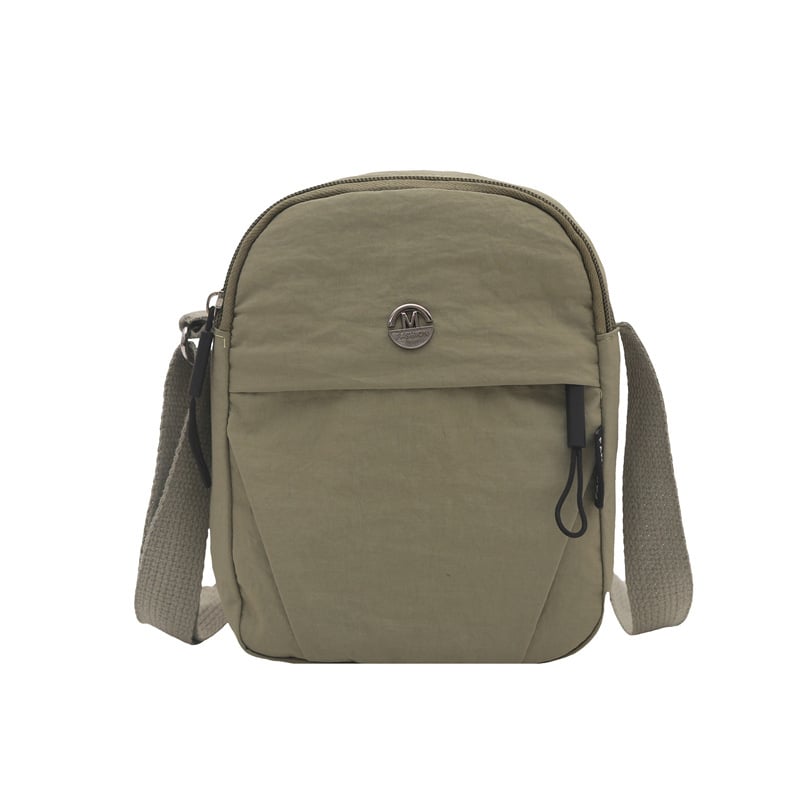 Notelli street-style torba preko ramena od Oxford materijala, vodootporna, kompaktnog horizontalno kvadratnog oblika, zatvarač, unutarnja džep za telefon, poliester podstava, jedna naramenica