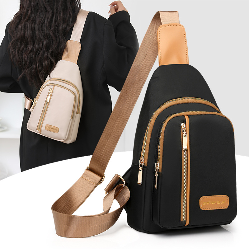 Дамска чанта през едно рамо – урбан минималистичен стил, PU материал, подплата полиестер, цип, код ZMS-603 (Пролет 2026)