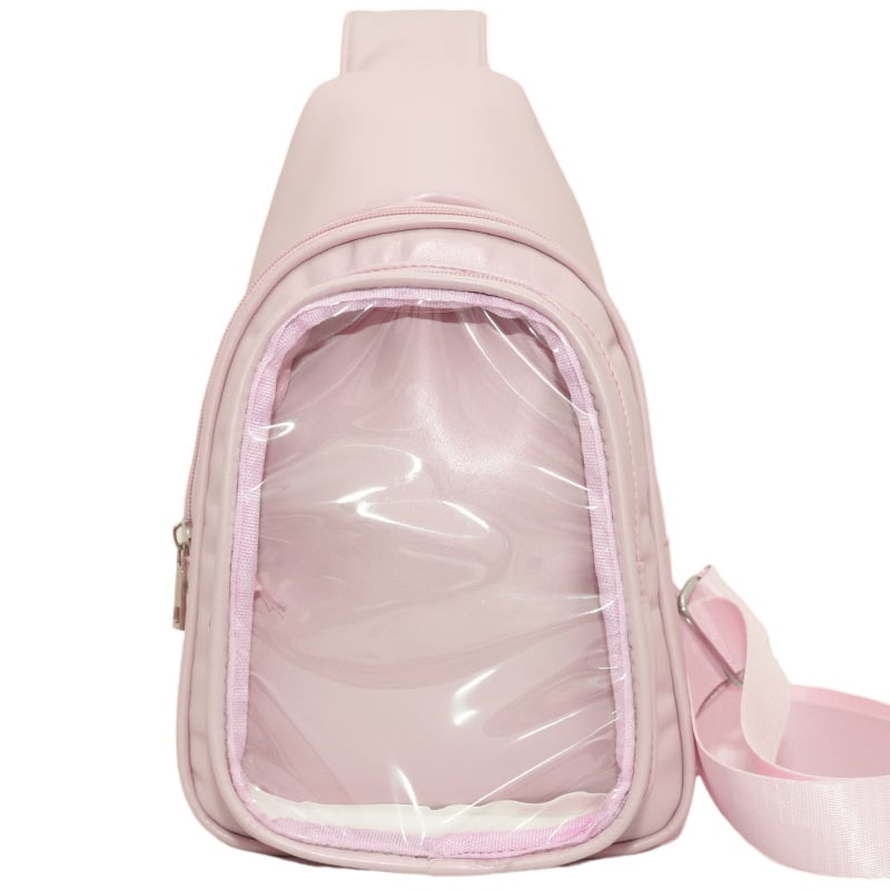 Ženska denim mini crossbody torbica s zatvaračem, unutarnji odjeljak i džep, poliester podstava, za slobodno vrijeme