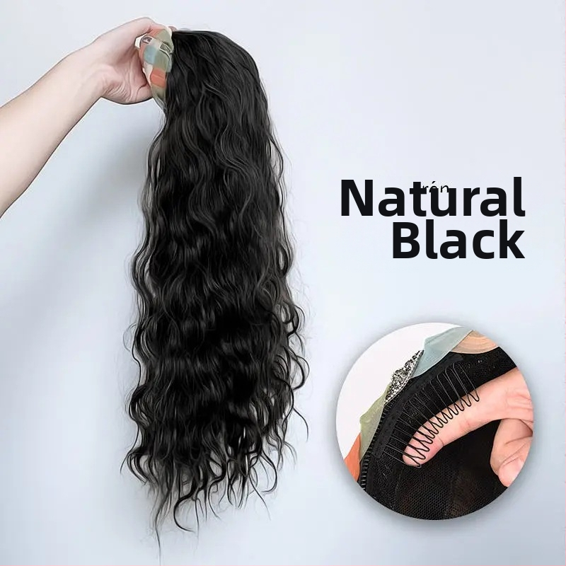 Fejpántos paróka, hosszú egyenes haj, magas koronázat, egy darabból álló félfejfedés, állítható frufni (egyenes vagy ferde), AT358 AT381 modellek, hőálló szál, természetes megjelenés