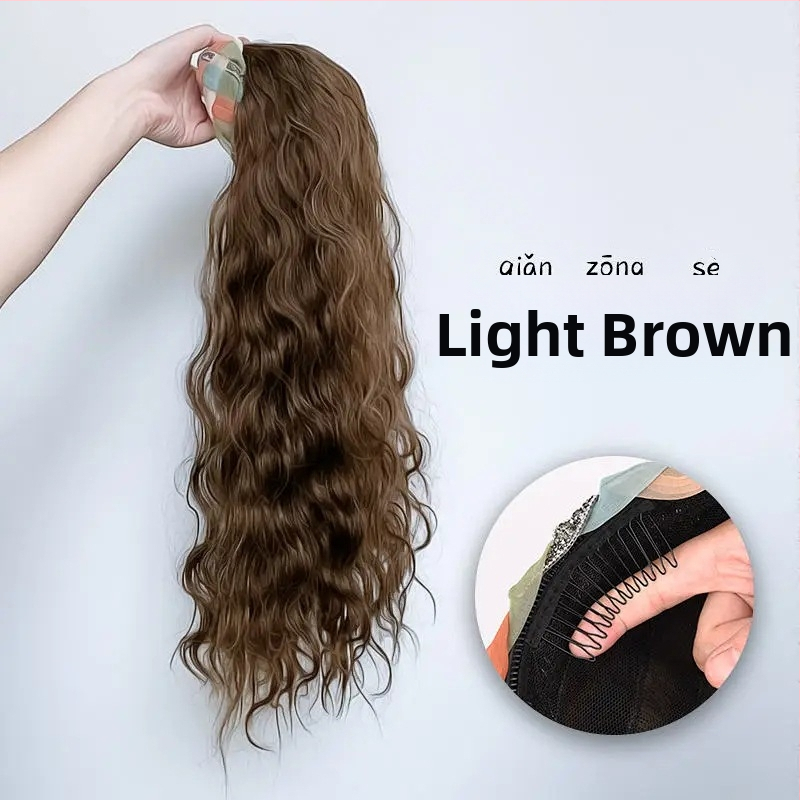 Fejpántos paróka, hosszú egyenes haj, magas koronázat, egy darabból álló félfejfedés, állítható frufni (egyenes vagy ferde), AT358 AT381 modellek, hőálló szál, természetes megjelenés