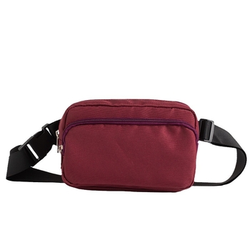 bobokey uniszex vízálló Oxford anyagból készült keresztpántos deréktáska, betűmintával