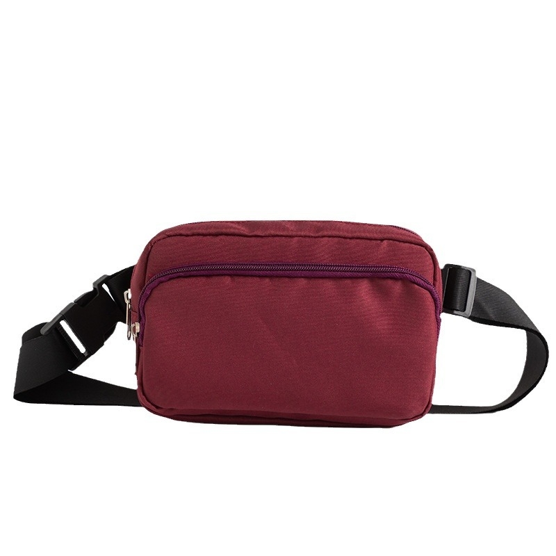 bobokey uniszex vízálló Oxford anyagból készült keresztpántos deréktáska, betűmintával