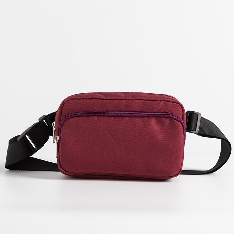 bobokey uniszex vízálló Oxford anyagból készült keresztpántos deréktáska, betűmintával