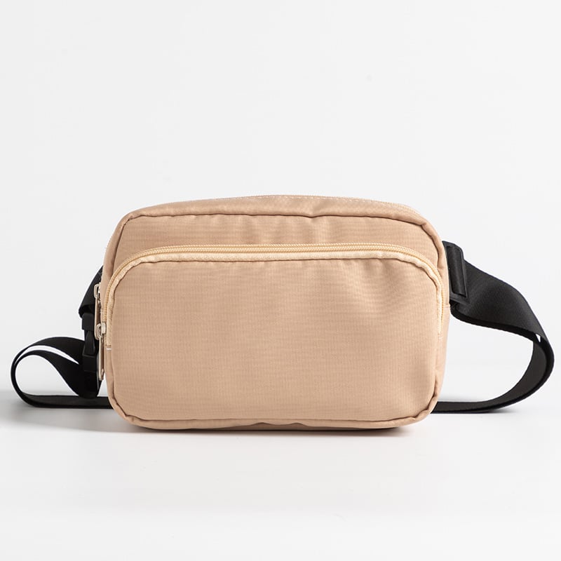 bobokey uniszex vízálló Oxford anyagból készült keresztpántos deréktáska, betűmintával