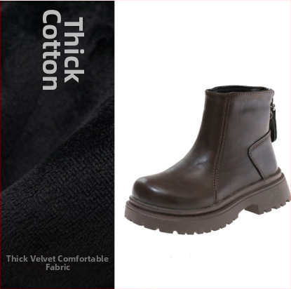 Dievčenské Chelsea čižmy, vrchný materiál syntetická koža, bočný zips, PU podrážka, na jeseň, zimu a jar