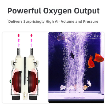 SB аквариумна кислородна аерационна помпа, много тиха, модел sz0101010, тегло 2000 g