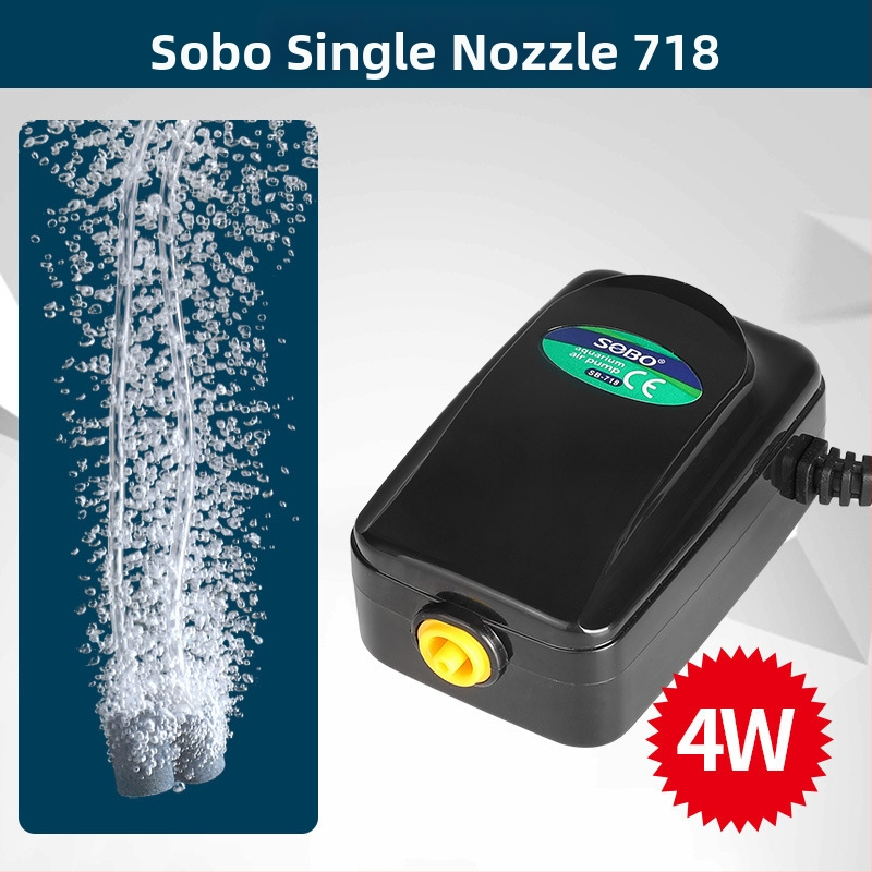 SB аквариумна кислородна аерационна помпа, много тиха, модел sz0101010, тегло 2000 g