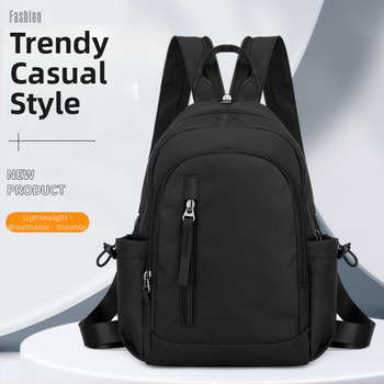 Unisex batoh z Oxford materiálu na voľný čas, kapacita do 20L, výstelka z polyesteru, zakrivený ramenný popruh