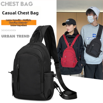 Unisex batoh z Oxford materiálu na voľný čas, kapacita do 20L, výstelka z polyesteru, zakrivený ramenný popruh