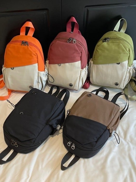 Tri-u jednu torbicu za prsa, crossbody i ruksak, Oxford tkanina, zip zatvaranje, unutarnji džepovi