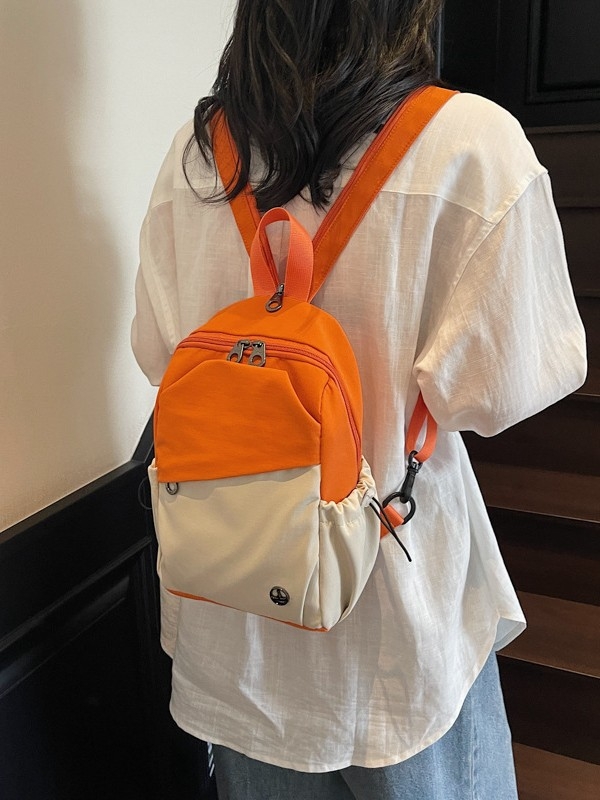 Tri-u jednu torbicu za prsa, crossbody i ruksak, Oxford tkanina, zip zatvaranje, unutarnji džepovi