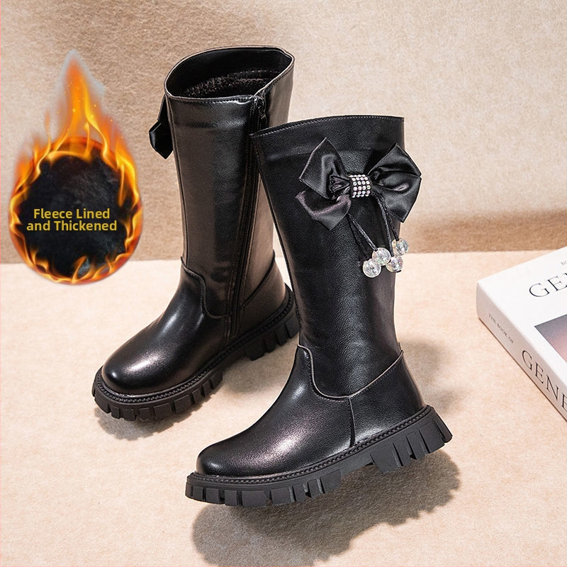 Dievčenské snehové topánky, vrchný materiál umelej kože, podrážka z prírodného kaučuku, vek 1–3 rokov