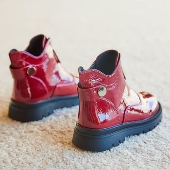 Dievčenské zimné topánky, vrchný materiál mikrovlákno, protišmyková podrážka z prírodného kaučuku, pre vek 1-3 rokov, jeseň 2024